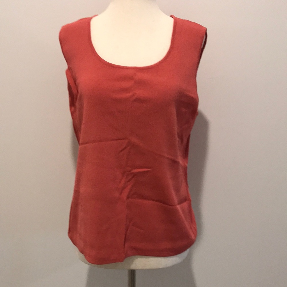 CHICO’S DESIGN Sleeveless Scoop Neck Knit Top